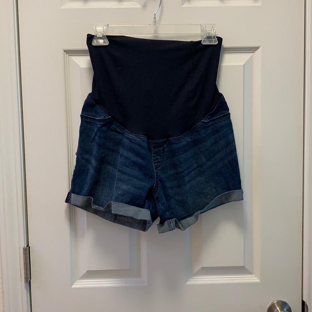 Isabel Maternity Jean Shorts